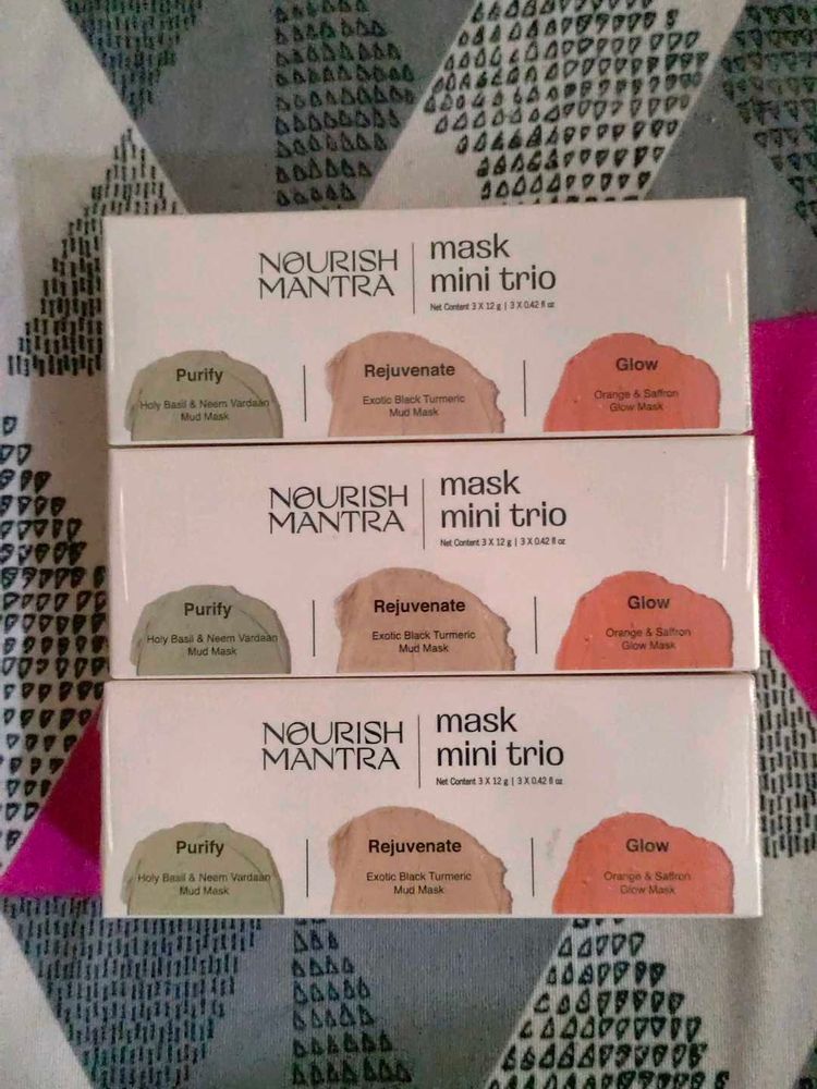 NOURISH Mantra Mask Mini Trio