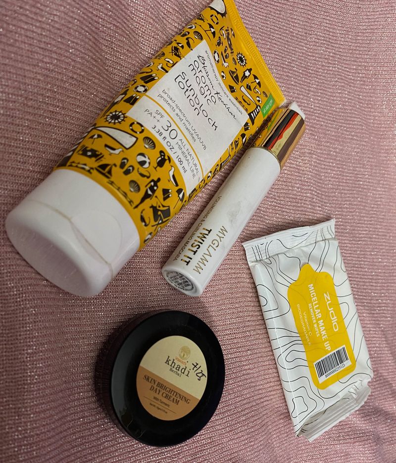 Skincare And Makeup Combo