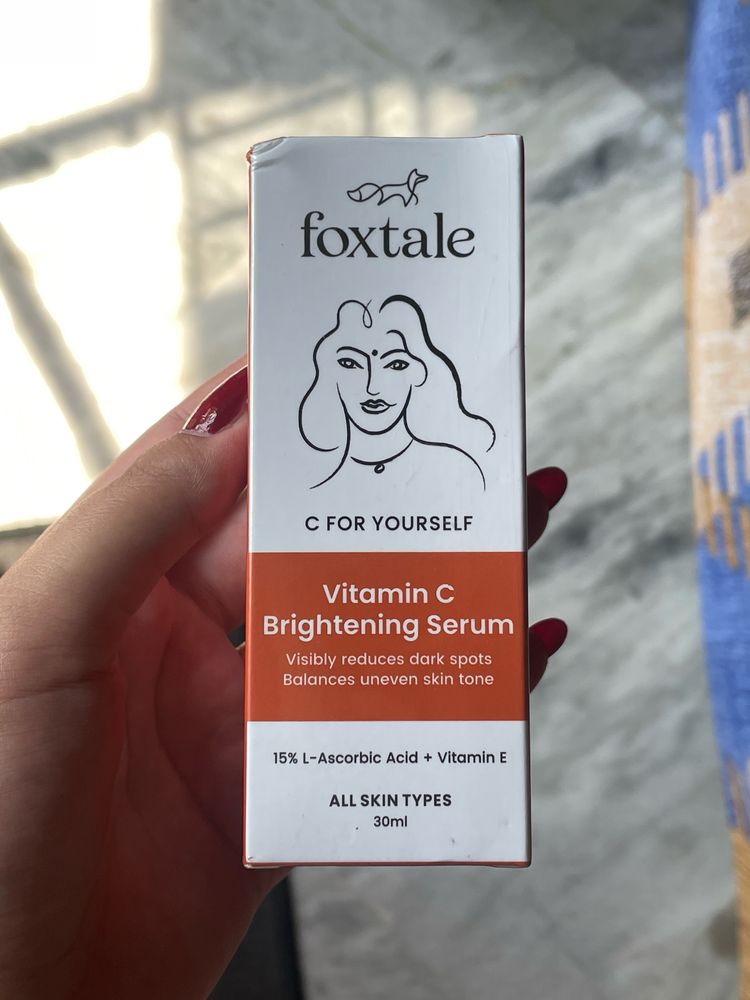 foxtale vitamin C serum