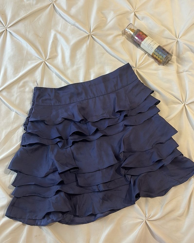 Pretty Navy Blue Skirt