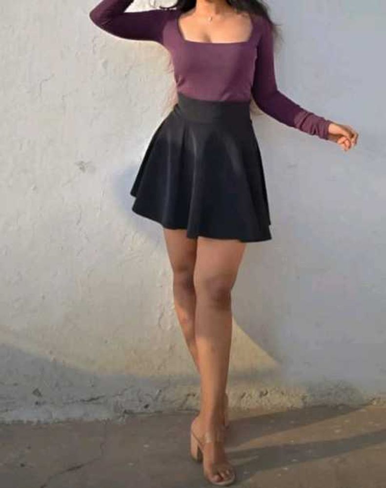 Flared Skort