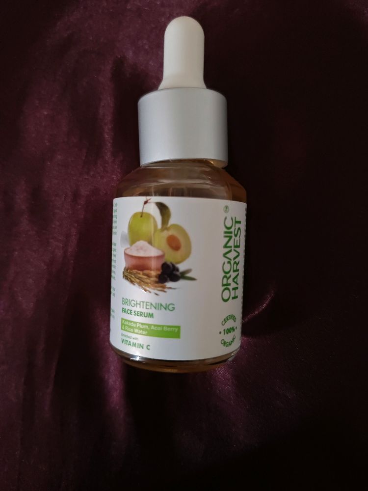 Organic Harvest Brightening Face Serum