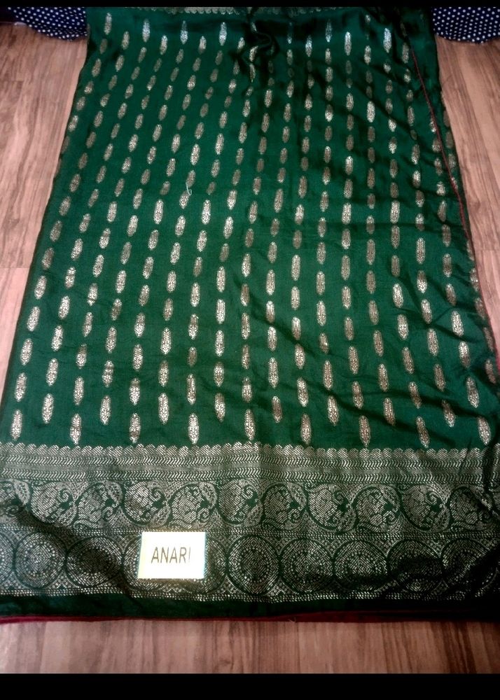 Green Silk Saree