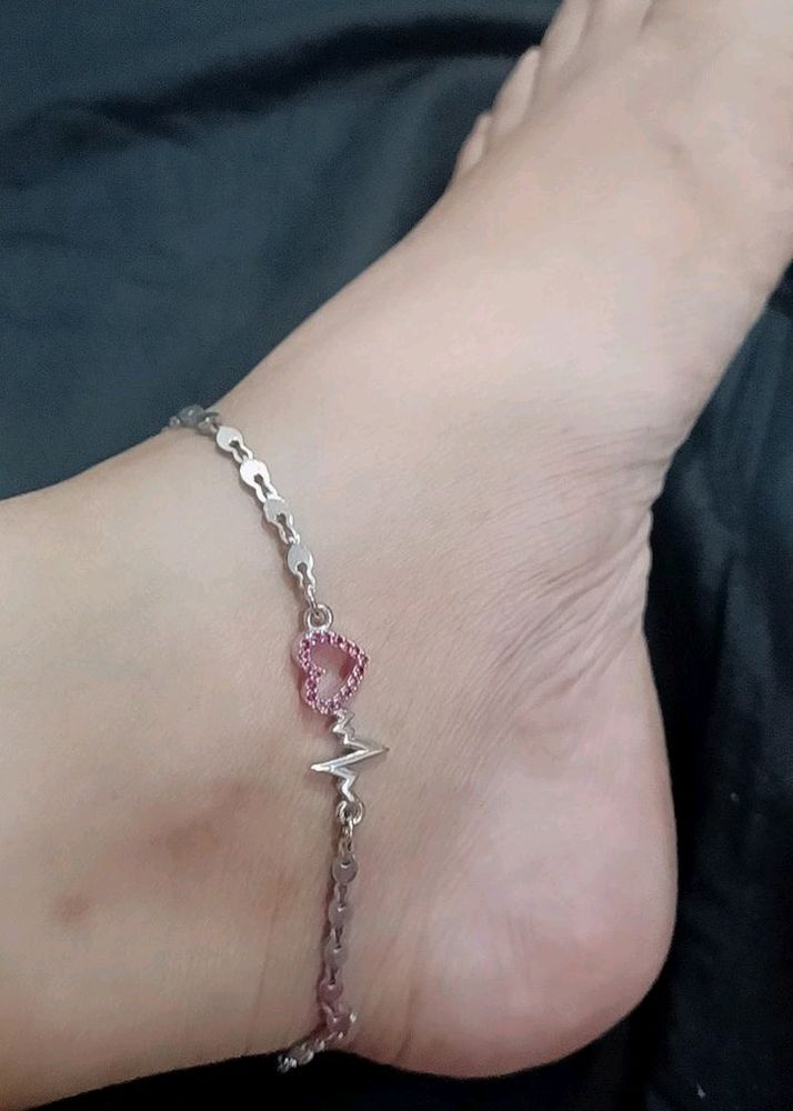 Pure Silver Anklet