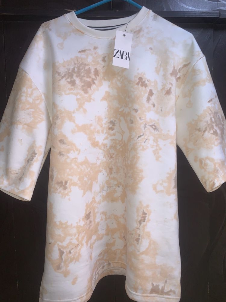 Mens Oversized Tie Die Zara Tshirt 260 gsm