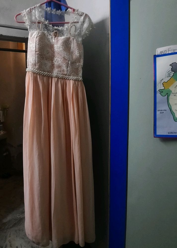 Peach Gown