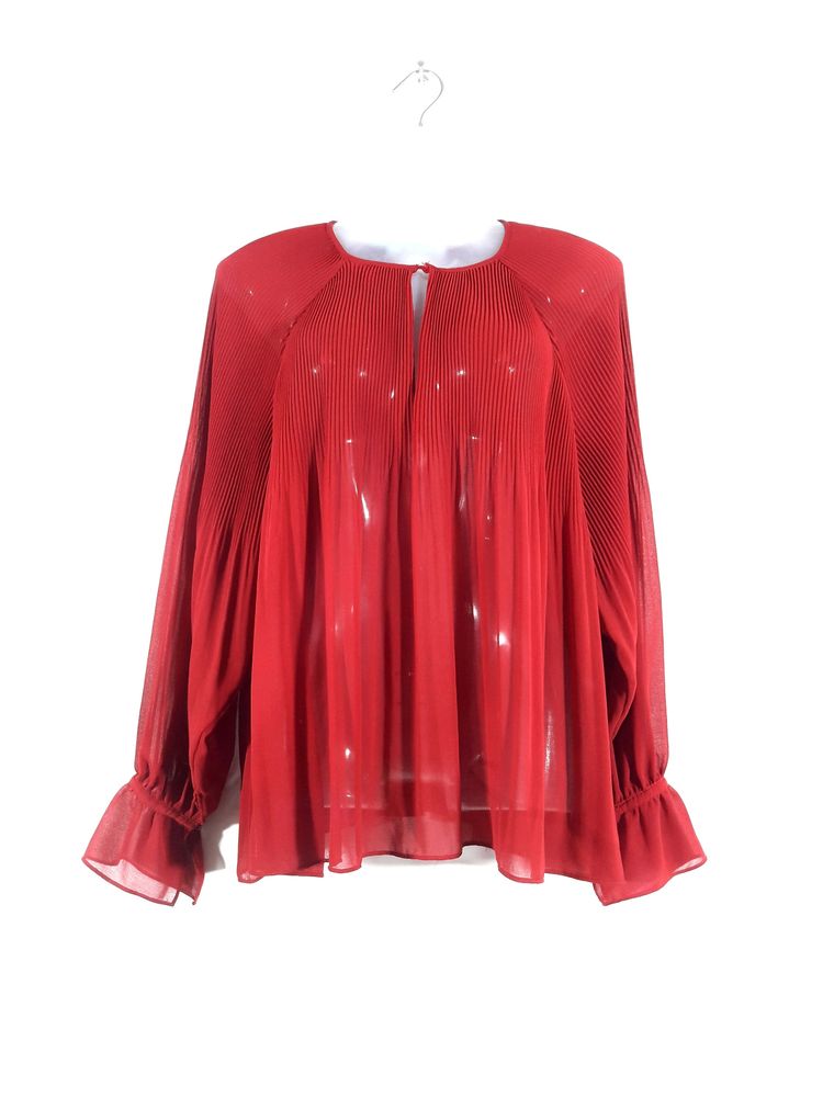 Red Casual Top (Women's)