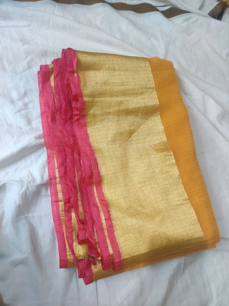 Yellow Saree