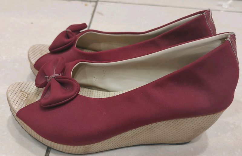 Maroon Sandal