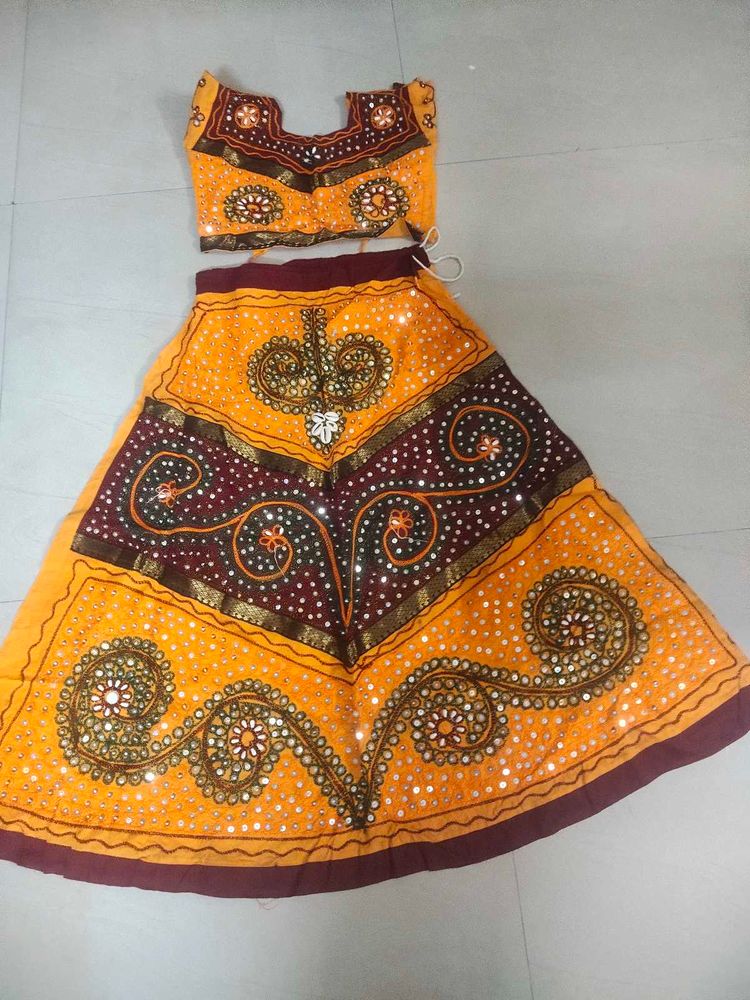 Ethnic Lehenga Choli For Kids Girls Rajasthan