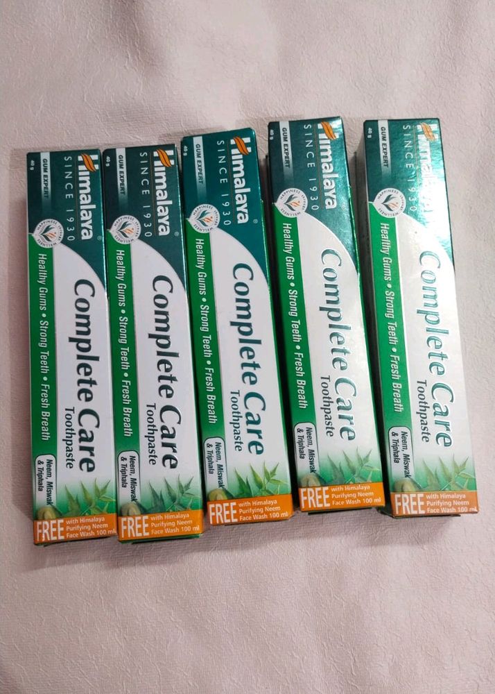 5 Himalaya Toothpaste