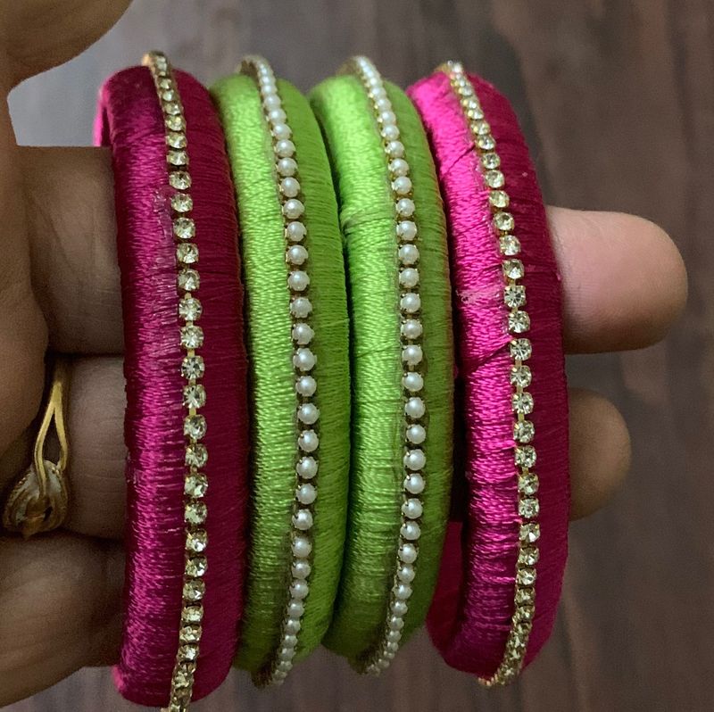 Silk Thread Bangles