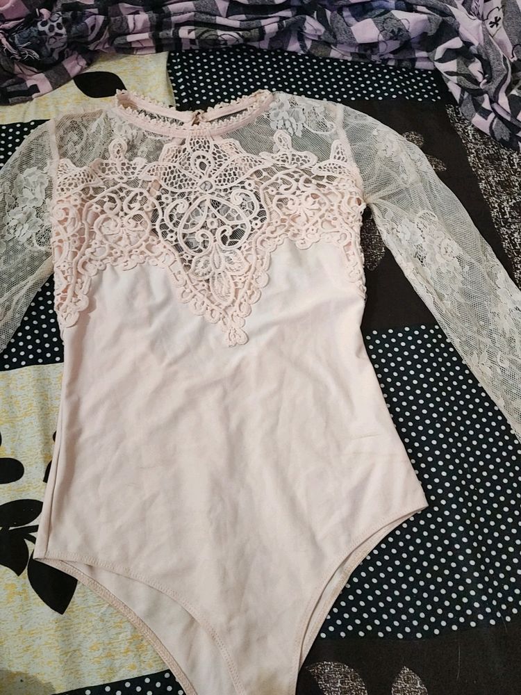 Lace Detailed Bodysuit