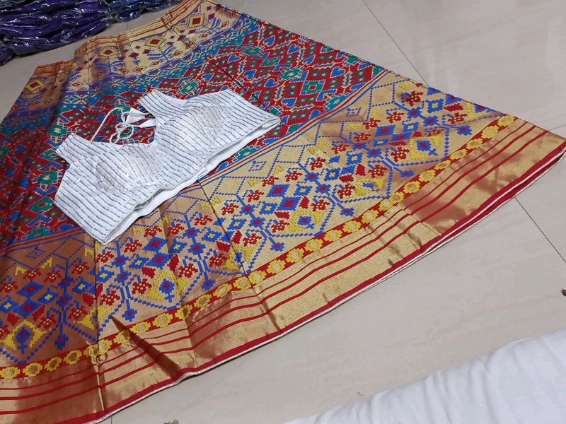 Banarasi Silk Lehenga With Blouse