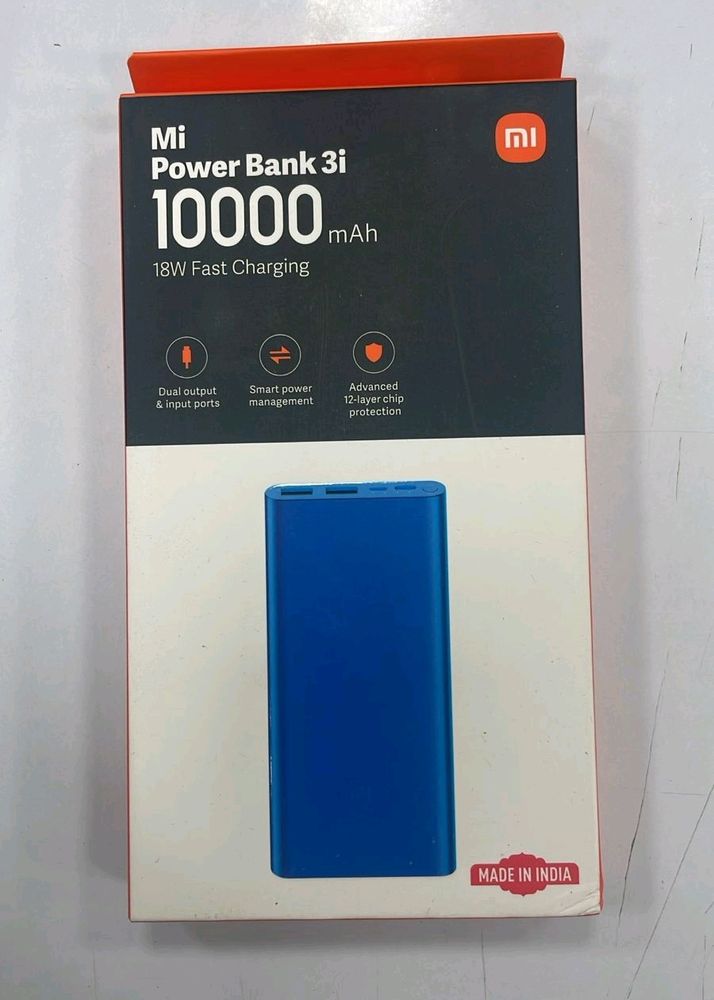 MI Og Power Bank With 10000mah Life🎉