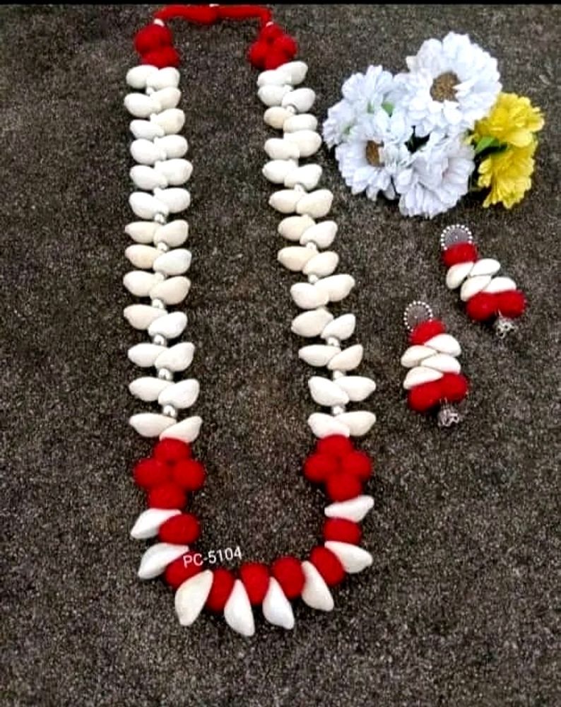 Handmade Red White combination