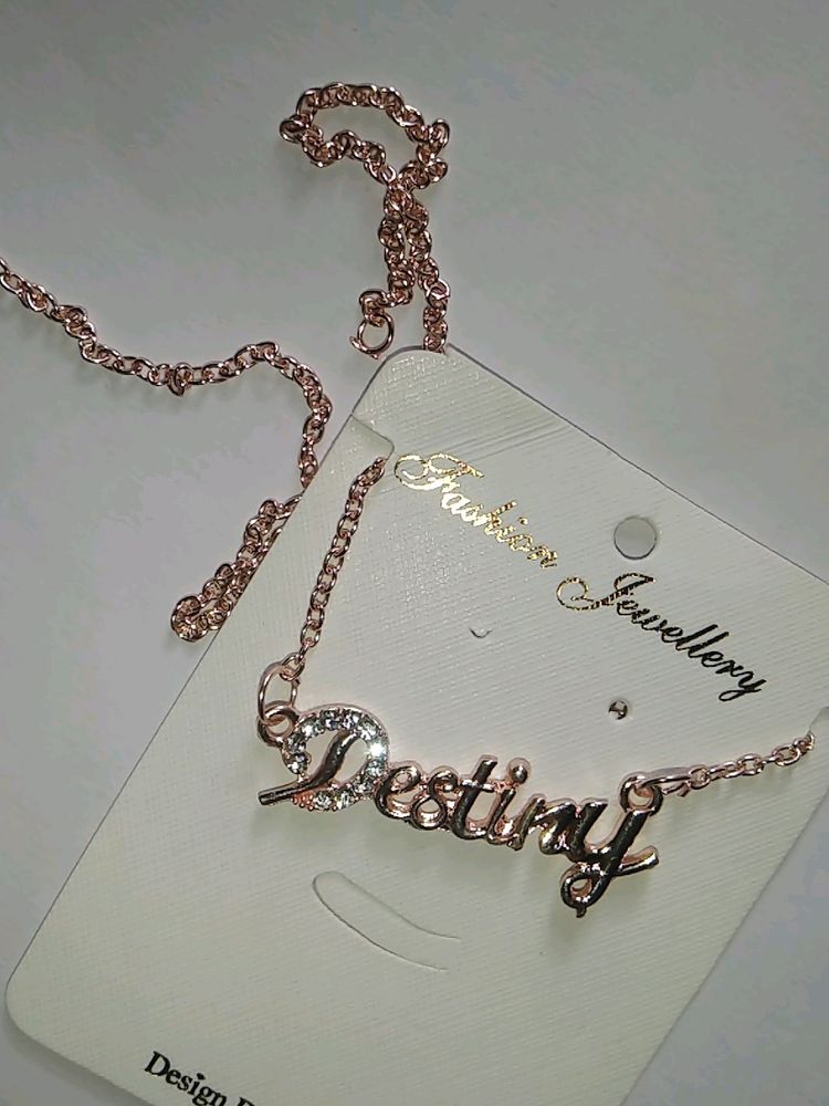 Chain With Word "Destiny"