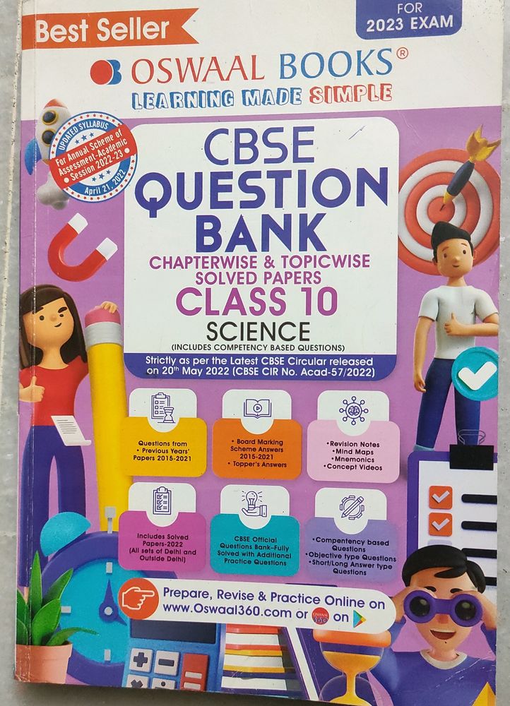 CBSE CLASS 10 SCIENCE  QUESTION BANK CHAPTER WISE