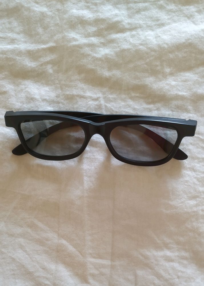 Black Plastic frame 3D Glasses