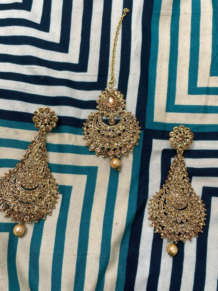 Gold Jewellery Set