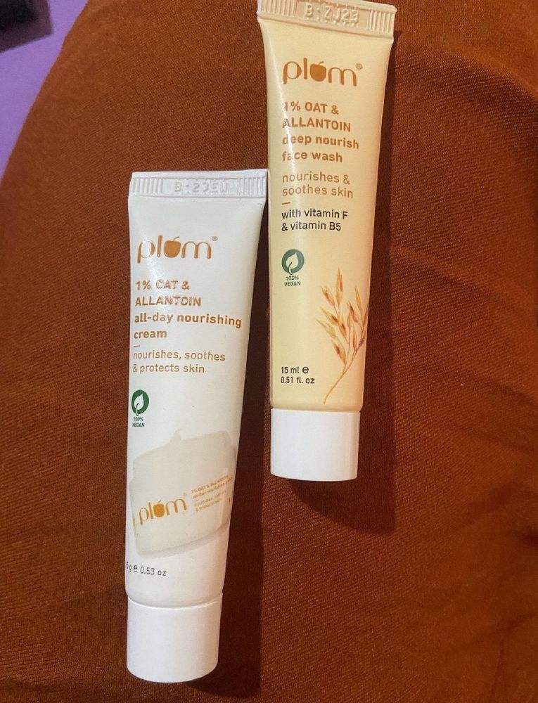 Sunscreen, Moisturiser And Facewash Combo