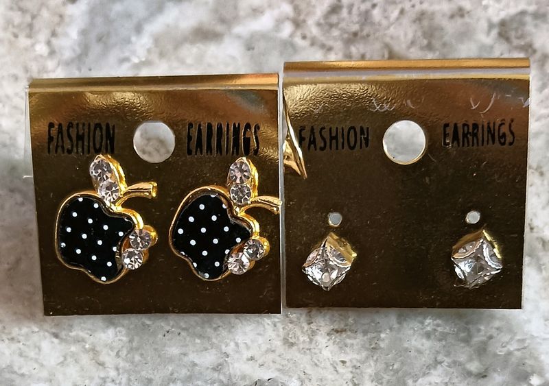 Fashion Earings, Combo Of Two