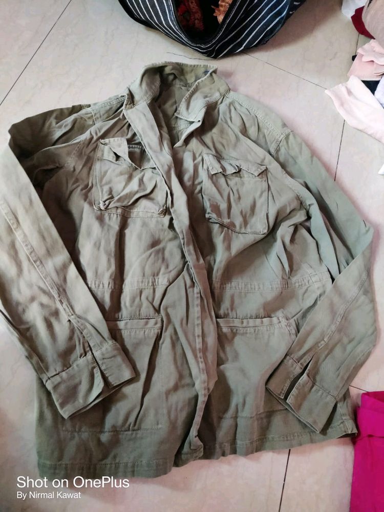 women winter jacket cum shirt