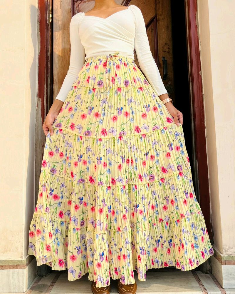 Dreamy maxi skirt