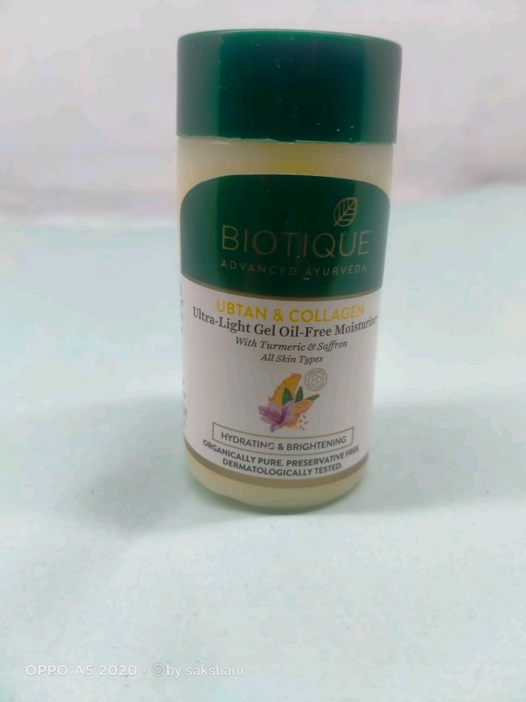 Biotique Ubtan And Collagen Face Moisturizer