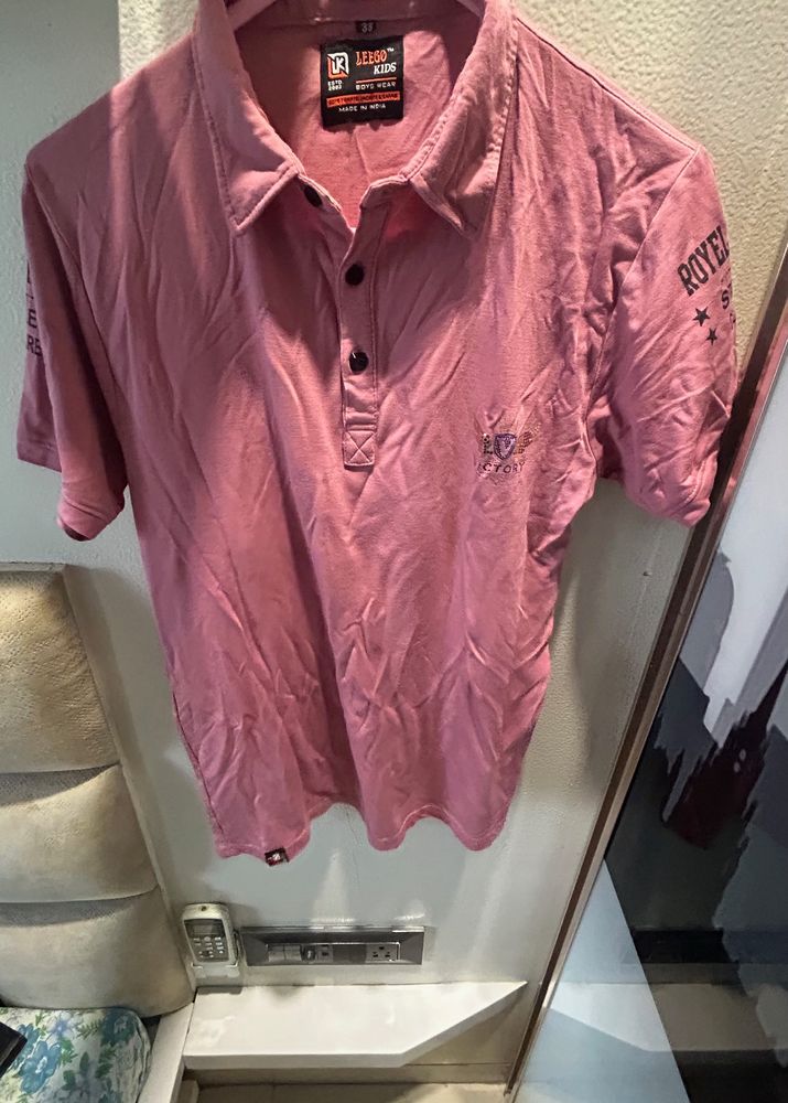 Pink T-shirt For Boys