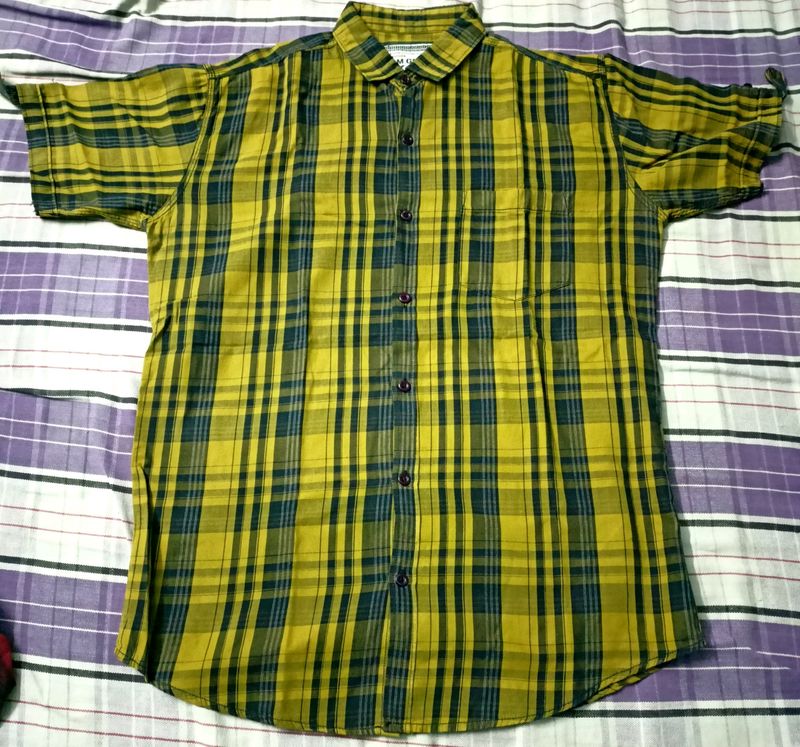 attitude brnd xl size half sleeve shirt luk new