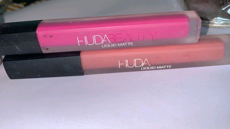 combo huda matte lipstick