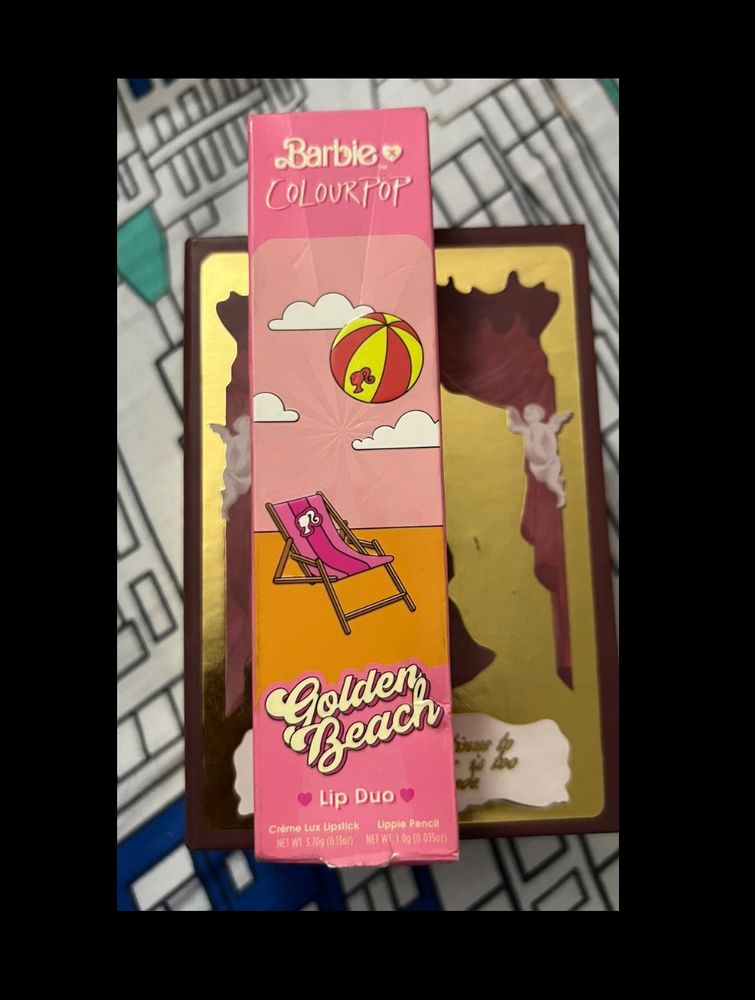 💥SALE : Colourpop X Barbie Golden Beach Duo