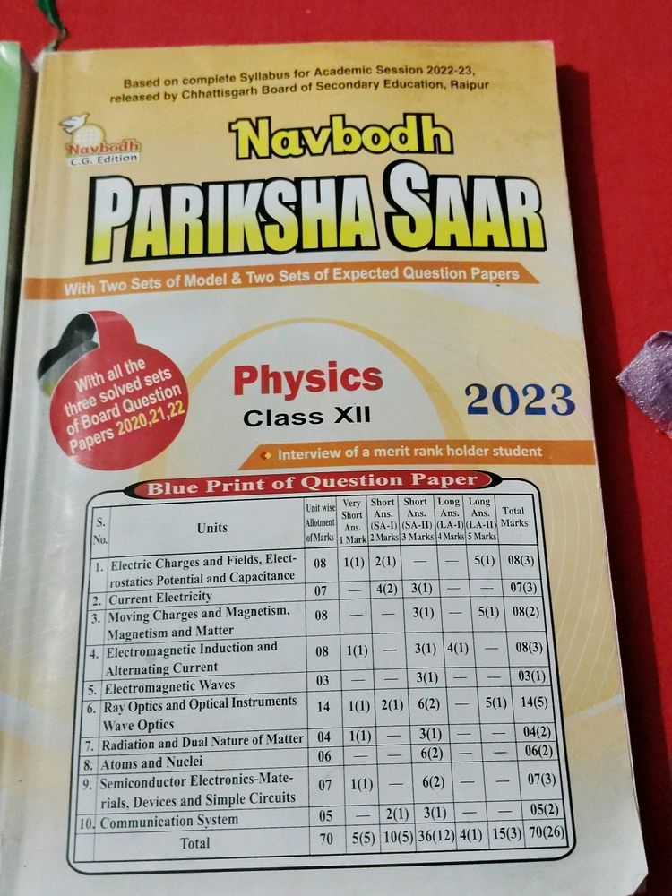 Pariksha Saar For Competitive Exam Board Class 12