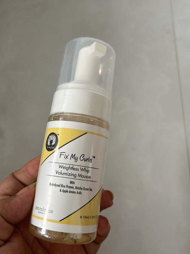 Fix My Curls Volumizing Mousse