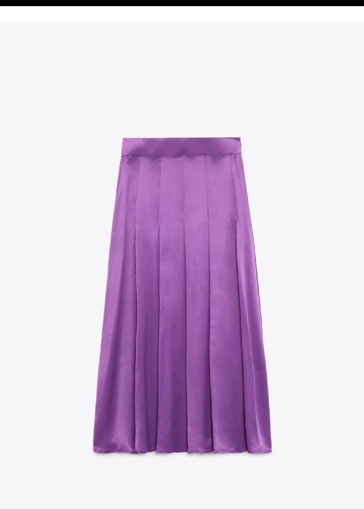 Zara Satin Skirt