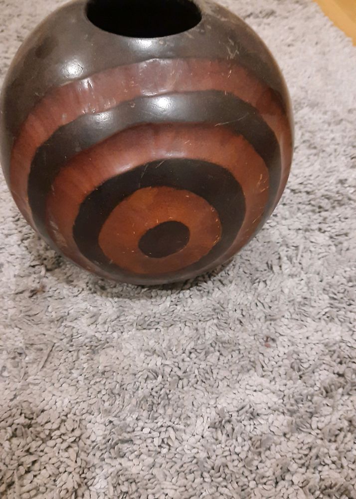 Rustic Wooden Vase