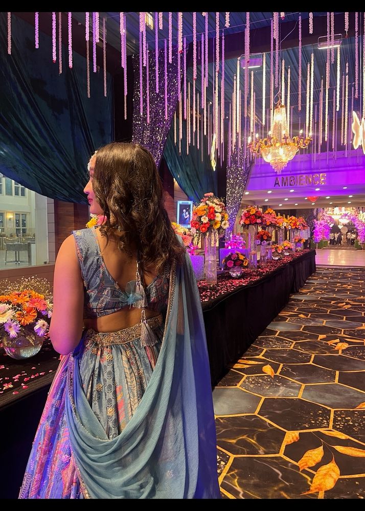 Blue Lehnga Choli