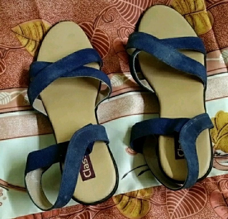 Navy Heels 36