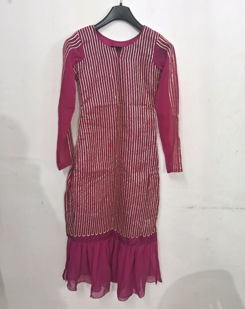 PINK KURTA SET