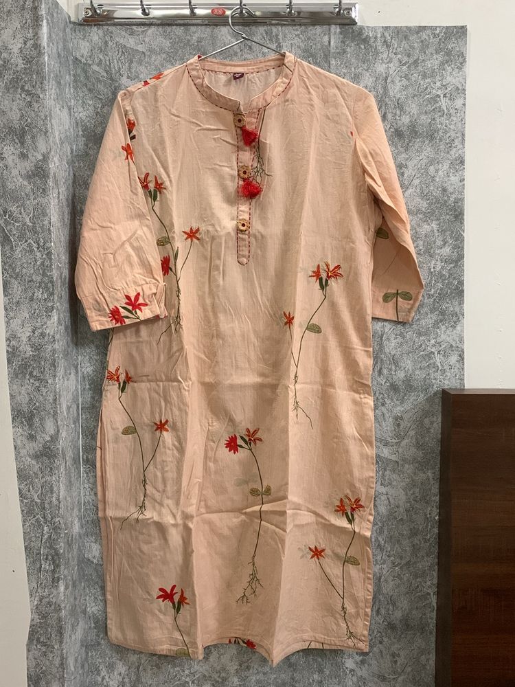 Peach Kurta(xxl)