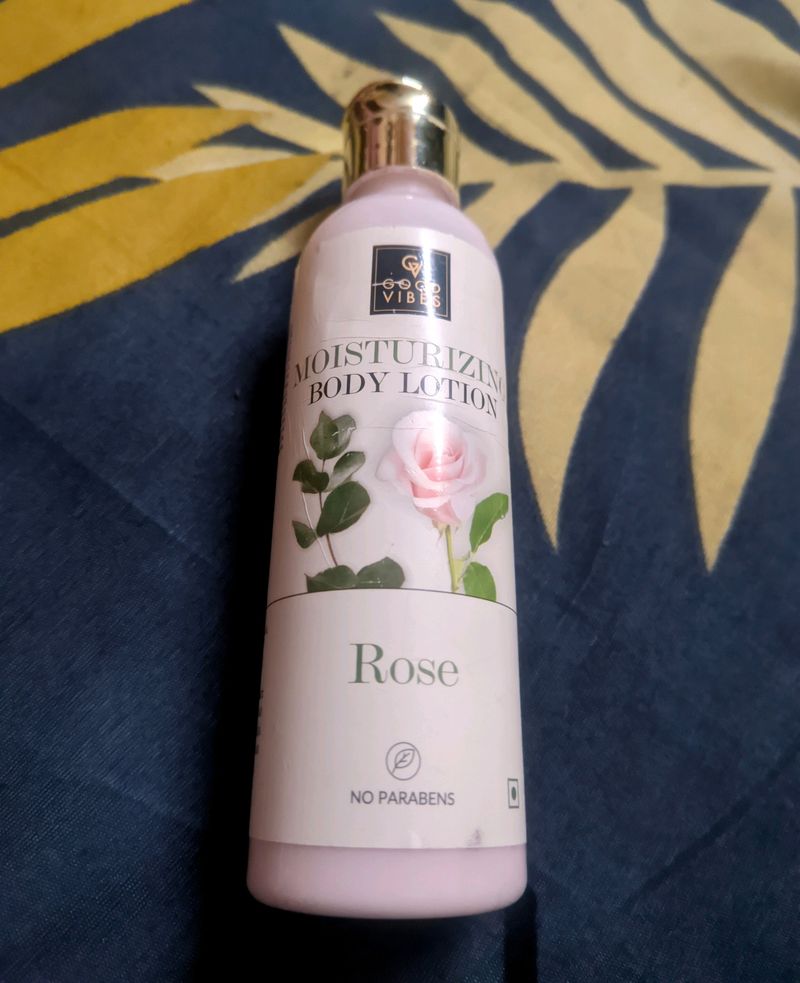 Good Vibes Rose Moisturizing Body Lotion