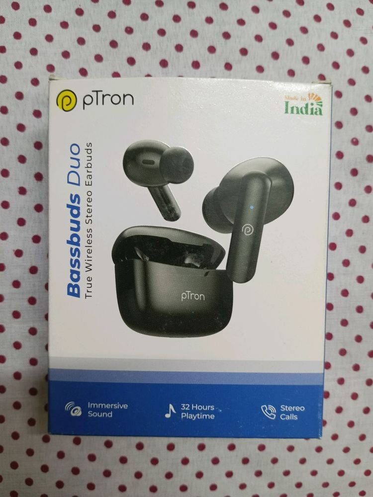 Pteon Bassbuds Duo Earbuds