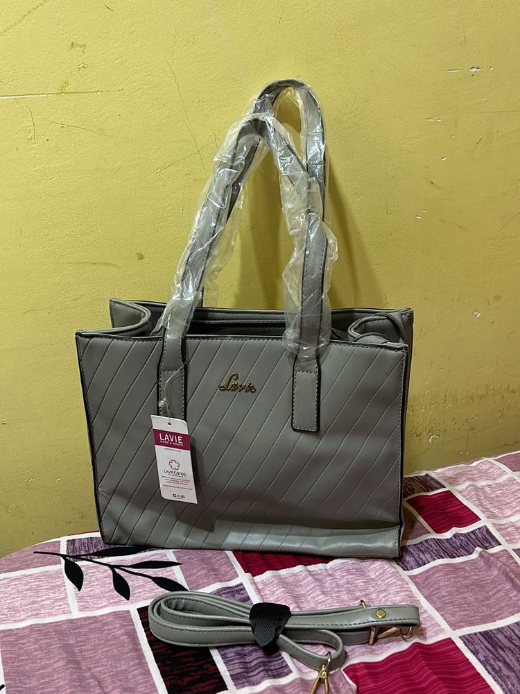 *PRICE DROP* Lavie Grey Handbag Big Size