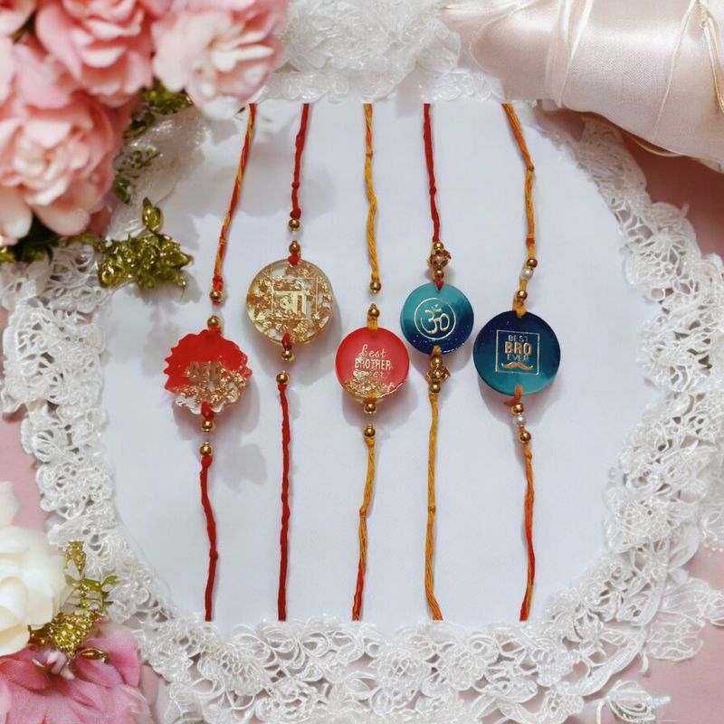 Handmade Resin Rakhi