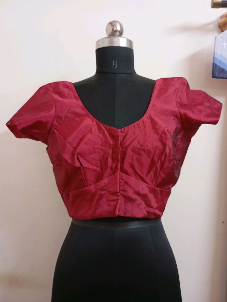 Dark Pink Blouse