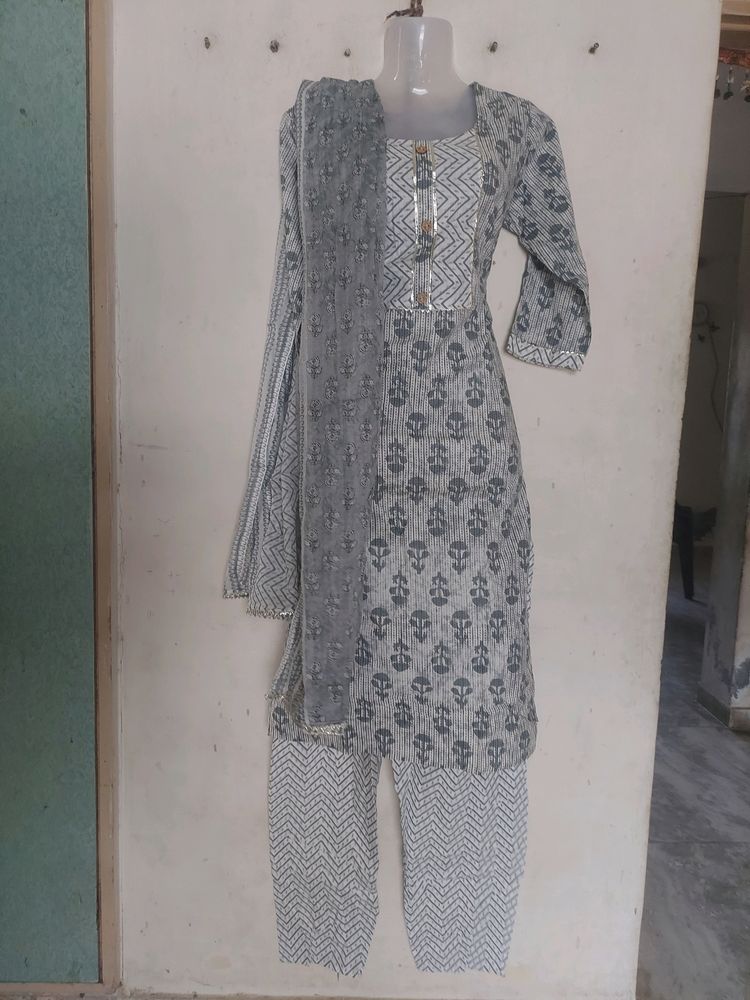 New Kurti-Pant Set With Dupatta 😍💝