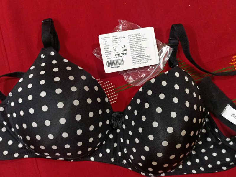 Dressberry Lightly Padded Bra- Non Wired