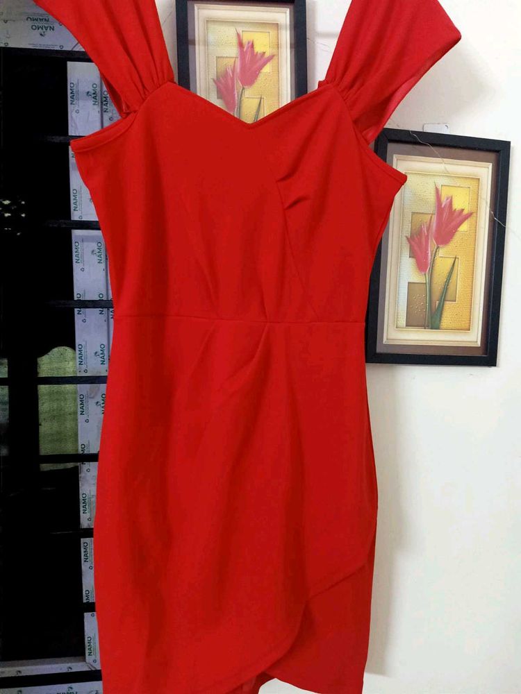 Women's Red Mini dress