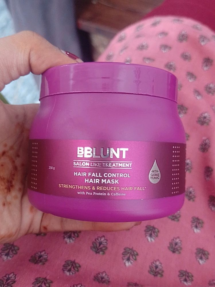 Bblunt Hair Fall Control Mask(Salon Like Treatment